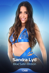 Sandra Lyd - Blue Satin Ribbon