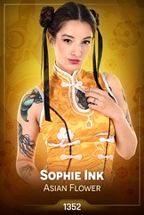 Sophie Ink - Asian Flower